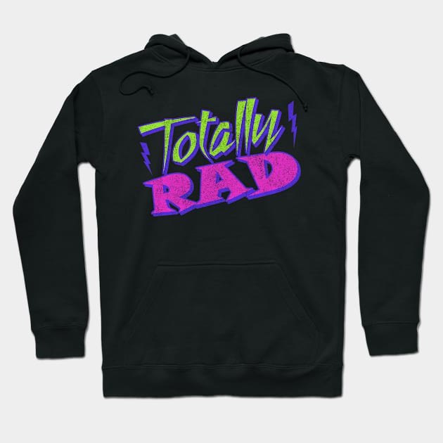 Totally Rad Vintage 80's Hoodie by Flippin' Sweet Gear